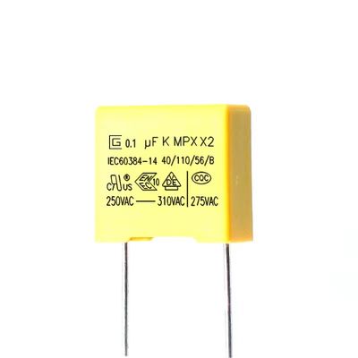 0.1 UF ক্যাপাসিটর 300V অ্যান্টি ইন্টারফারেন্স ক্যাপাসিটর স্ব-নিরাময় সম্পত্তি সহ
