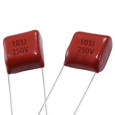 154J 100V ধাতব পলিয়েস্টার ফিল্ম ক্যাপাসিটর স্ব নিরাময় উচ্চ তাপমাত্রা