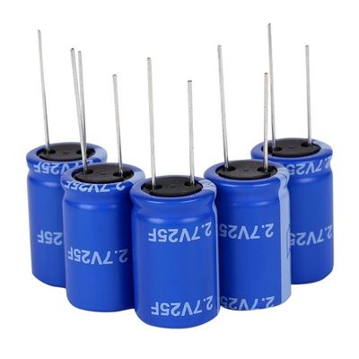 সাধারণ উদ্দেশ্য 2.7 V 25F সুপারক্যাপাসিটর 1000F নমুনা উপলব্ধ