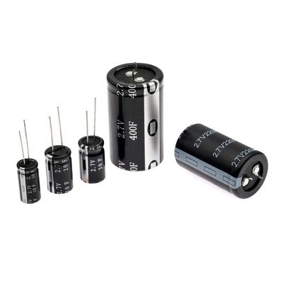 1F~400F 2.7V উচ্চ তাপমাত্রার সুপারক্যাপাসিটর আল্ট্রাক্যাপাসিটর নলাকার