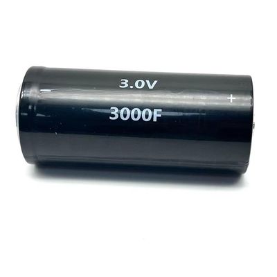 গুড রিভারসিবিলিটি সুপার ক্যাপাসিটর 3000f ছোট আয়তনের বড় ধারণক্ষমতার দ্রুত চার্জিং