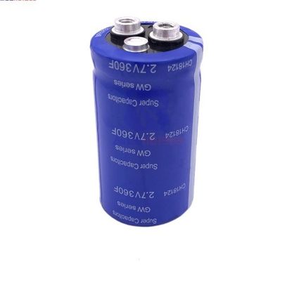 2.7V 360F কার সুপারক্যাপাসিটর উচ্চ কারেন্ট ডিসচার্জ ক্ষমতা অত্যন্ত শক্তিশালী