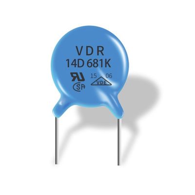3000VAC মেটাল অক্সাইড ভেরিস্টর 0.5W-10W পাওয়ার রেটিং 1pF-1000pF ফুটো বর্তমান ≤0.1mA
