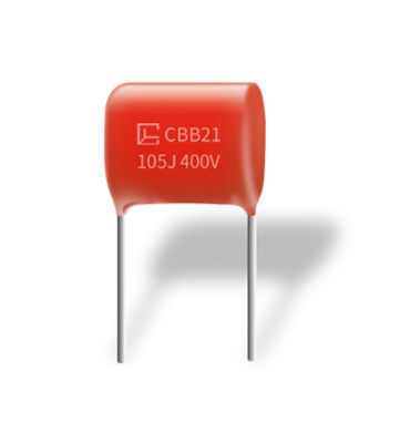 CBB21 105J 400V P15MM মেটালাইজড পলিপ্রোপিলিন ক্যাপাসিটর ভাল আর্দ্রতা প্রতিরোধের