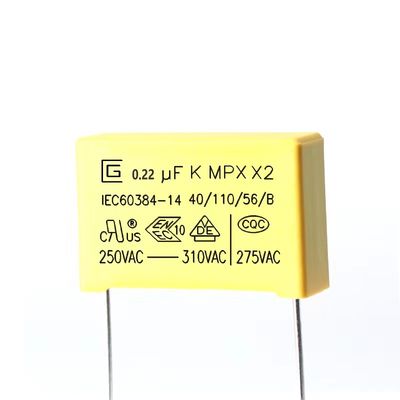 পাওয়ার সাপ্লাই কন্ট্রোল বোর্ডের জন্য 0.22UF 224K P15MM 310VAC অ্যান্টি ইন্টারফারেন্স ক্যাপাসিটর