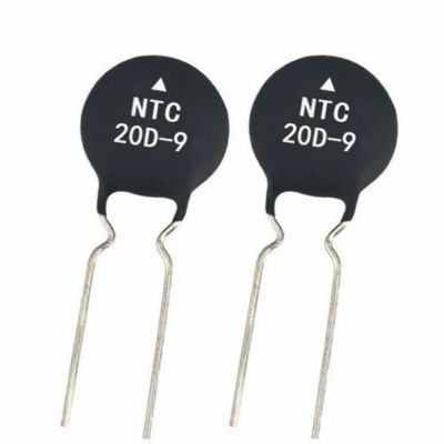 ODM OEM সুইচিং পাওয়ার NTC থার্মিস্টর 20D-9 P7.5MM সমকোণ