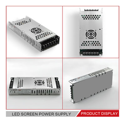 SMPS সুইচিং LED স্ক্রিন পাওয়ার সাপ্লাই 12v 300w LED কনস্ট্যান্ট ভোল্টেজ ড্রাইভার আল্ট্রা পাতলা 5v