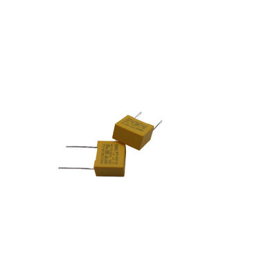 2.2UF275VAC X2 নিরাপত্তা ক্যাপাসিটর রেডিয়াল প্যাকেজ 50/60Hz ফ্রিকোয়েন্সি জন্য