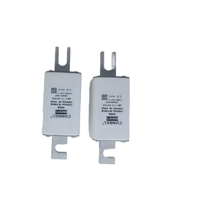 5ms এর কম আর্কিং টাইম সহ পোরসেলান ভোল্টেজ ফিউজ 1500V সিই সার্টিফাইড
