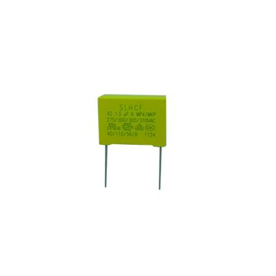 নিরোধক প্রতিরোধ ক্ষমতা ≥ 10 P10 15 22.5 7.5MM উচ্চ X2 নিরাপত্তা ক্যাপাসিটর শিল্পের জন্য