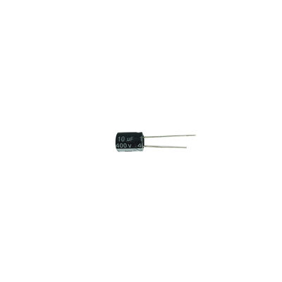 উচ্চ ফ্রিকোয়েন্সি 10uf 400v অ্যালুমিনিয়াম ইলেক্ট্রোলাইটিক ক্যাপাসিটর